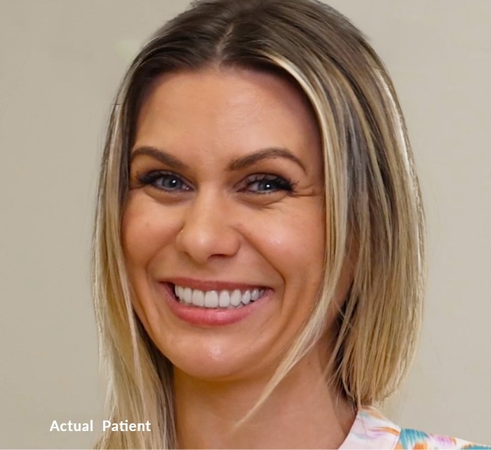 patient smiling