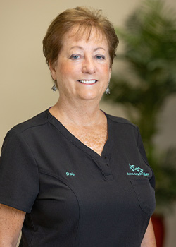 Dental office manager Deb