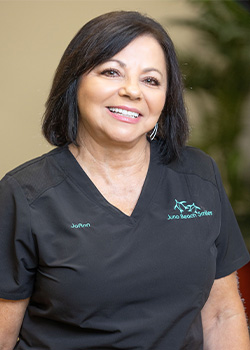 Dental treatment coordinator Jo Ann