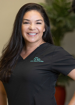 Registered dental hygienist Megan