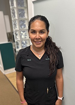 Registered dental hygienist Nancy