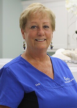 Dental office manager Deb